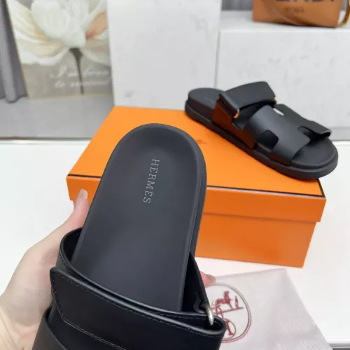 Replica Hermes Slippers For Men #1318735 $88.00 USD for Wholesale
