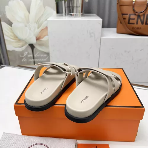 Replica Hermes Slippers For Women #1318736 $88.00 USD for Wholesale