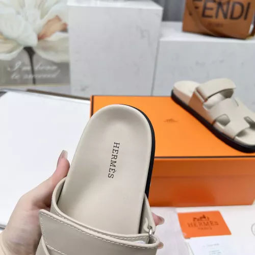 Replica Hermes Slippers For Men #1318737 $88.00 USD for Wholesale