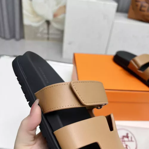 Replica Hermes Slippers For Men #1318741 $88.00 USD for Wholesale