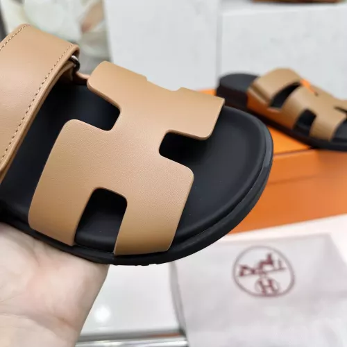 Replica Hermes Slippers For Men #1318741 $88.00 USD for Wholesale