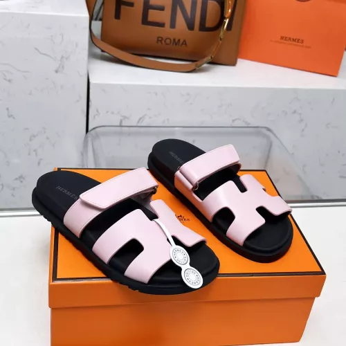 Replica Hermes Slippers For Women #1318748 $88.00 USD for Wholesale