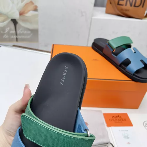 Replica Hermes Slippers For Women #1318749 $88.00 USD for Wholesale