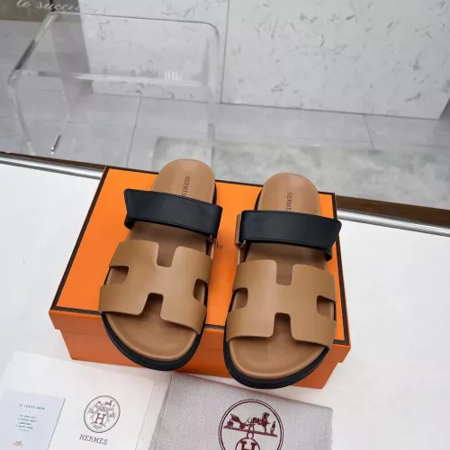 Replica Hermes Slippers For Women #1318753 $88.00 USD for Wholesale
