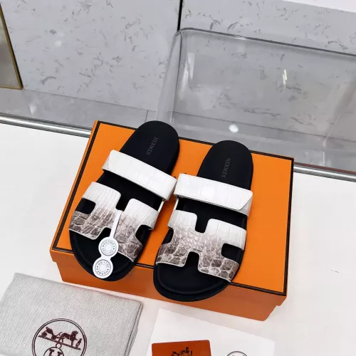 Replica Hermes Slippers For Women #1318757 $88.00 USD for Wholesale