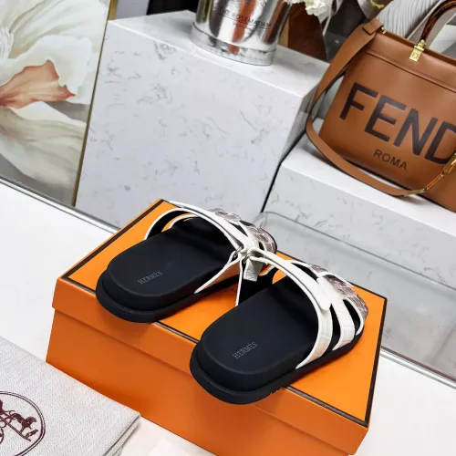 Replica Hermes Slippers For Women #1318757 $88.00 USD for Wholesale