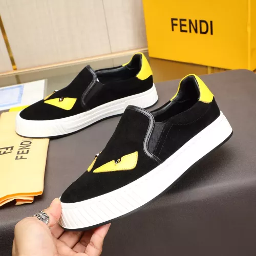 Replica Fendi Casual Shoes For Men #1318760 $76.00 USD for Wholesale