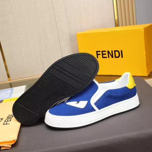Replica Fendi Casual Shoes For Men #1318761 $76.00 USD for Wholesale