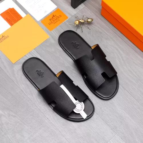 Replica Hermes Slippers For Men #1318791 $52.00 USD for Wholesale