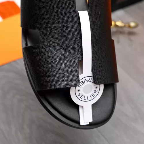 Replica Hermes Slippers For Men #1318791 $52.00 USD for Wholesale