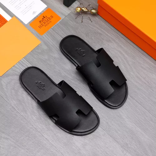Replica Hermes Slippers For Men #1318794 $52.00 USD for Wholesale