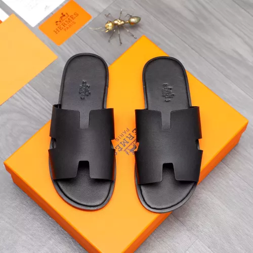 Replica Hermes Slippers For Men #1318794 $52.00 USD for Wholesale