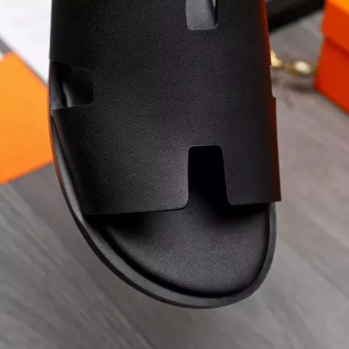 Replica Hermes Slippers For Men #1318794 $52.00 USD for Wholesale
