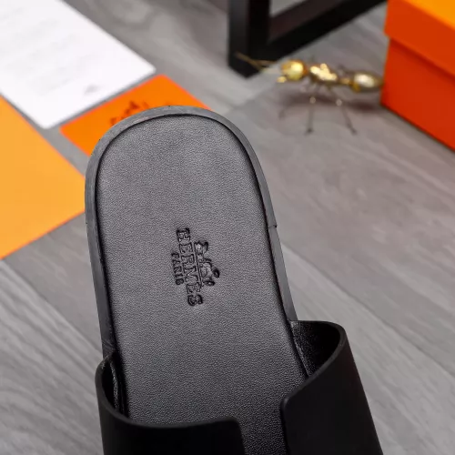 Replica Hermes Slippers For Men #1318794 $52.00 USD for Wholesale