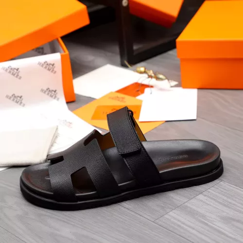 Replica Hermes Slippers For Men #1318809 $68.00 USD for Wholesale