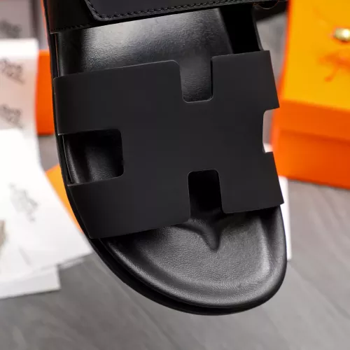 Replica Hermes Slippers For Men #1318814 $68.00 USD for Wholesale