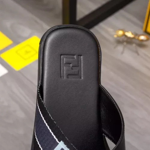 Replica Fendi Slippers For Men #1318876 $42.00 USD for Wholesale