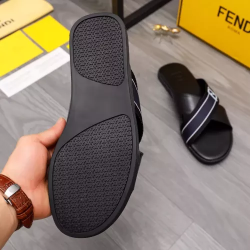 Replica Fendi Slippers For Men #1318876 $42.00 USD for Wholesale