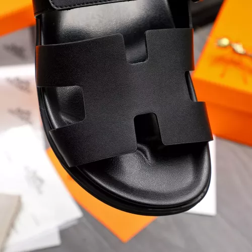 Replica Hermes Slippers For Men #1318878 $68.00 USD for Wholesale