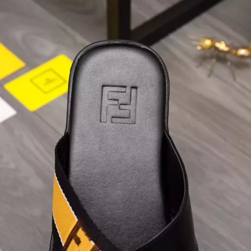 Replica Fendi Slippers For Men #1318882 $42.00 USD for Wholesale