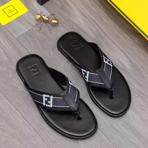 Replica Fendi Slippers For Men #1318884 $42.00 USD for Wholesale