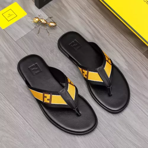 Replica Fendi Slippers For Men #1318885 $42.00 USD for Wholesale