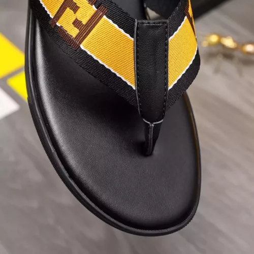 Replica Fendi Slippers For Men #1318885 $42.00 USD for Wholesale