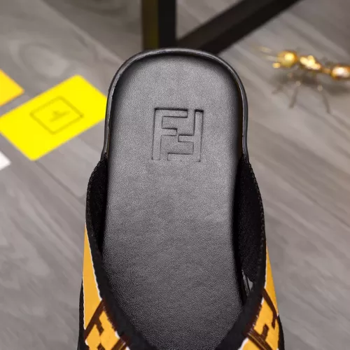 Replica Fendi Slippers For Men #1318885 $42.00 USD for Wholesale