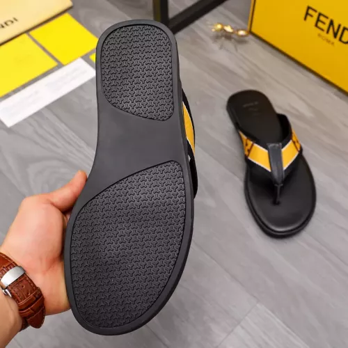 Replica Fendi Slippers For Men #1318885 $42.00 USD for Wholesale