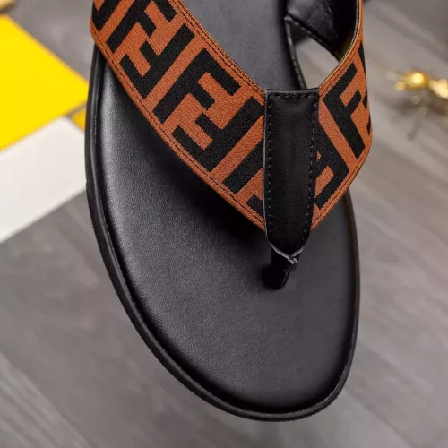 Replica Fendi Slippers For Men #1318888 $42.00 USD for Wholesale