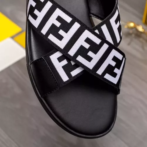 Replica Fendi Slippers For Men #1318891 $42.00 USD for Wholesale