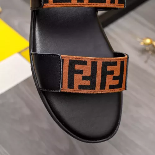 Replica Fendi Slippers For Men #1318892 $42.00 USD for Wholesale