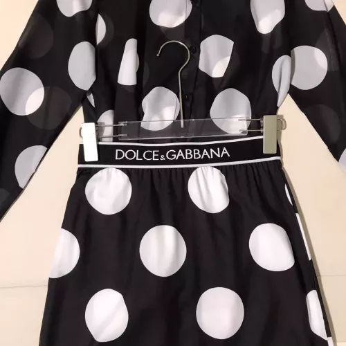 Replica Dolce & Gabbana D&G Tracksuits Long Sleeved For Women #1318894 $98.00 USD for Wholesale