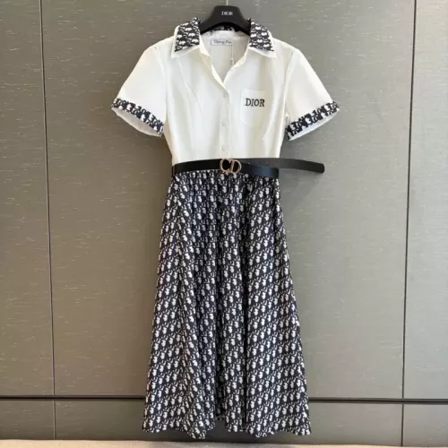 Christian Dior Dresses Short Sleeved For Women #1318905