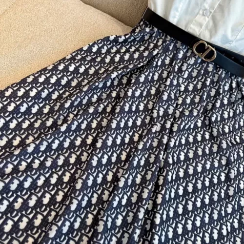 Replica Christian Dior Dresses Short Sleeved For Women #1318905 $85.00 USD for Wholesale