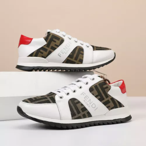 Replica Fendi Casual Shoes For Men #1318954 $76.00 USD for Wholesale