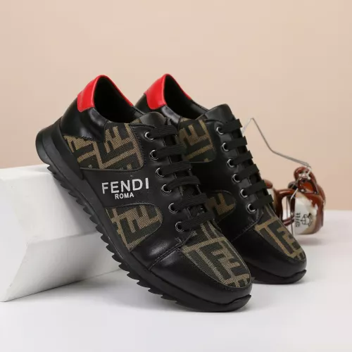 Replica Fendi Casual Shoes For Men #1318955 $76.00 USD for Wholesale