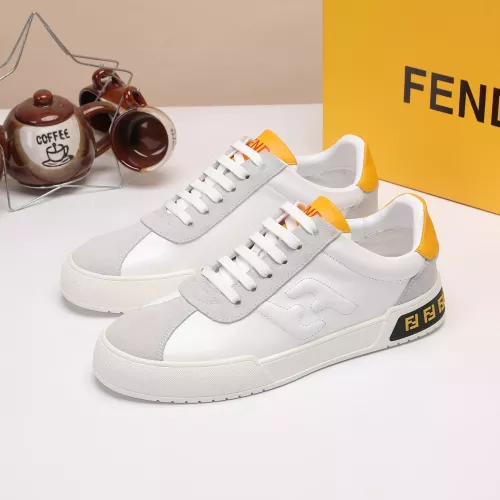 Replica Fendi Casual Shoes For Men #1318958 $80.00 USD for Wholesale