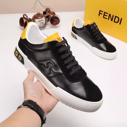 Replica Fendi Casual Shoes For Men #1318961 $80.00 USD for Wholesale
