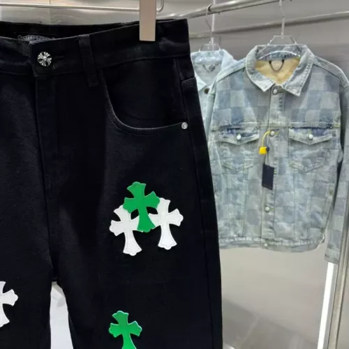 Replica Chrome Hearts Jeans For Unisex #1318962 $52.00 USD for Wholesale