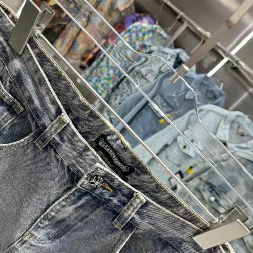 Replica Chrome Hearts Jeans For Unisex #1318982 $52.00 USD for Wholesale