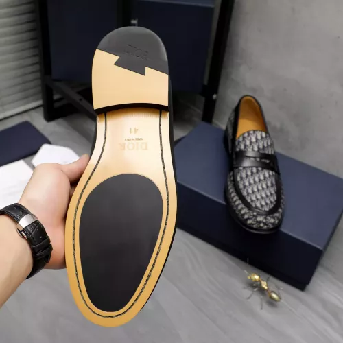 Replica Christian Dior Leather Shoes For Men #1319005 $105.00 USD for Wholesale