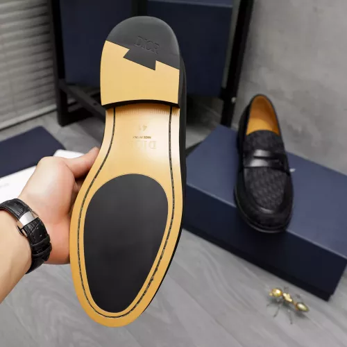 Replica Christian Dior Leather Shoes For Men #1319006 $105.00 USD for Wholesale