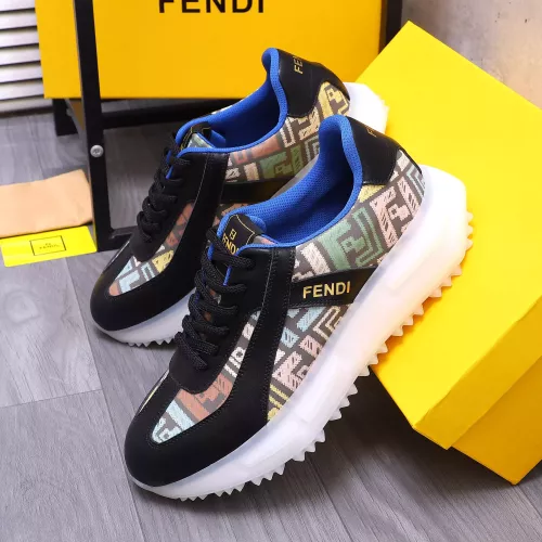 Replica Fendi Casual Shoes For Men #1319043 $88.00 USD for Wholesale