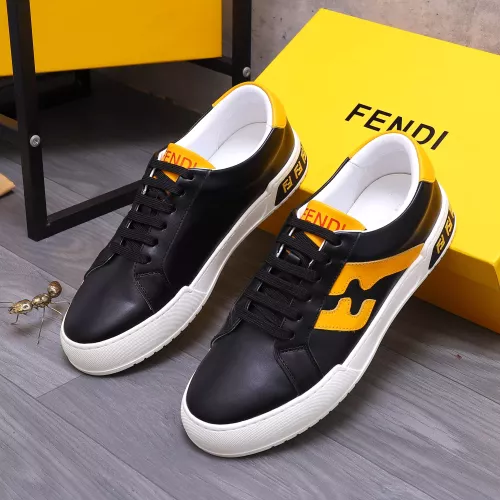 Replica Fendi Casual Shoes For Men #1319046 $82.00 USD for Wholesale