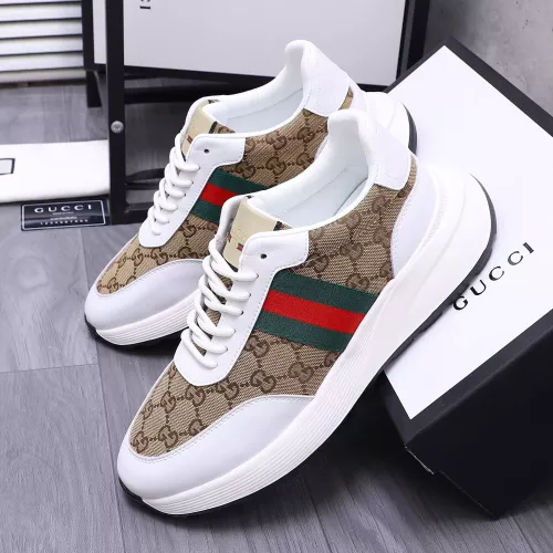 Replica Gucci Casual Shoes For Men #1319047 $88.00 USD for Wholesale