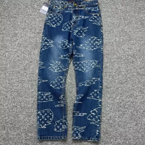 Replica Louis Vuitton LV Jeans For Unisex #1319110 $52.00 USD for Wholesale