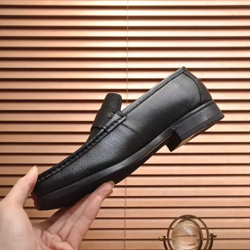 Replica Salvatore Ferragamo Leather Shoes For Men #1319123 $98.00 USD for Wholesale
