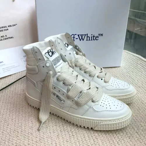 Off-White High Tops Shoes For Men #1319149 $112.00 USD, Wholesale Replica Off-White High Tops Shoes