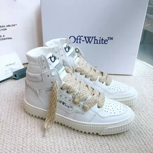 Off-White High Tops Shoes For Men #1319151 $112.00 USD, Wholesale Replica Off-White High Tops Shoes